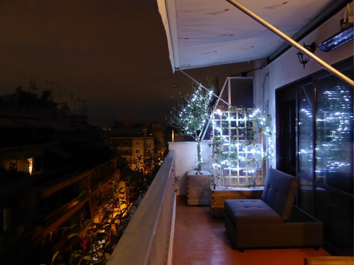 Sophia'S Penthouse Apartment With Jacuzzi And Acropolis View From Big Terrace Atena Exterior foto
